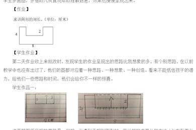 儿童思维生长（4）不规则图形的周长——可视化工具的应用